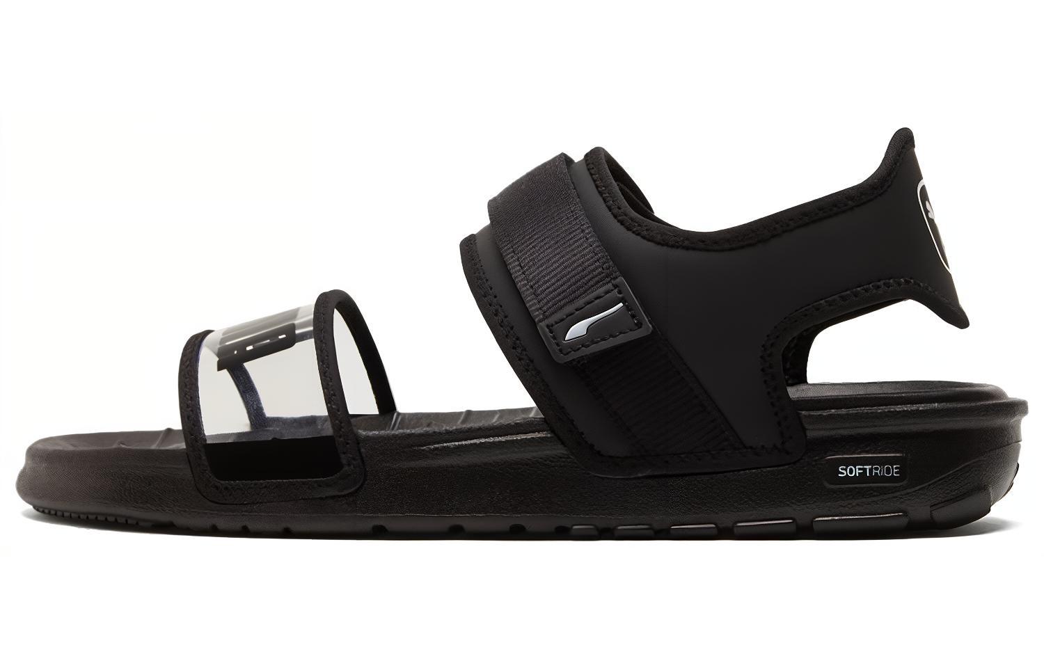 PUMA SoftRide Sandal Black Women s 380678-01 39