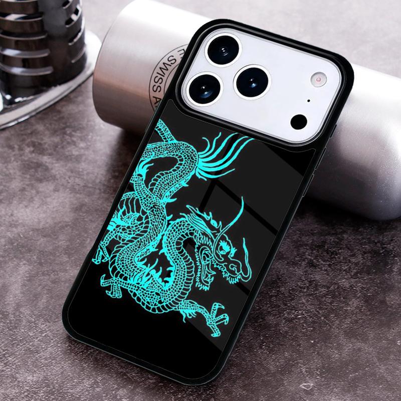 Ancient Japanese Dragon Phone Case For iPhone 17 16 15 14 13 12 11 Pro Max Plus 17Air Soft Silicone Cover