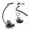 Flexible Clip on Book Lamp Touch Control Reading Light Eye Caring USB Rechargeable Books Led Lights for Night Reading Table Lamp