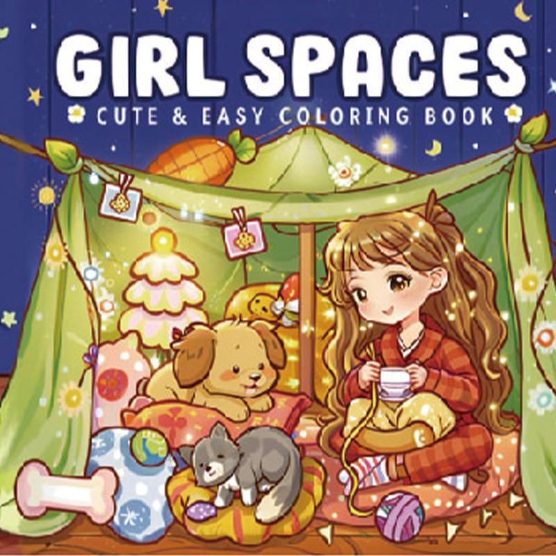 Spooky Cutie: Monster Series - Children's Doodling & Coloring Book