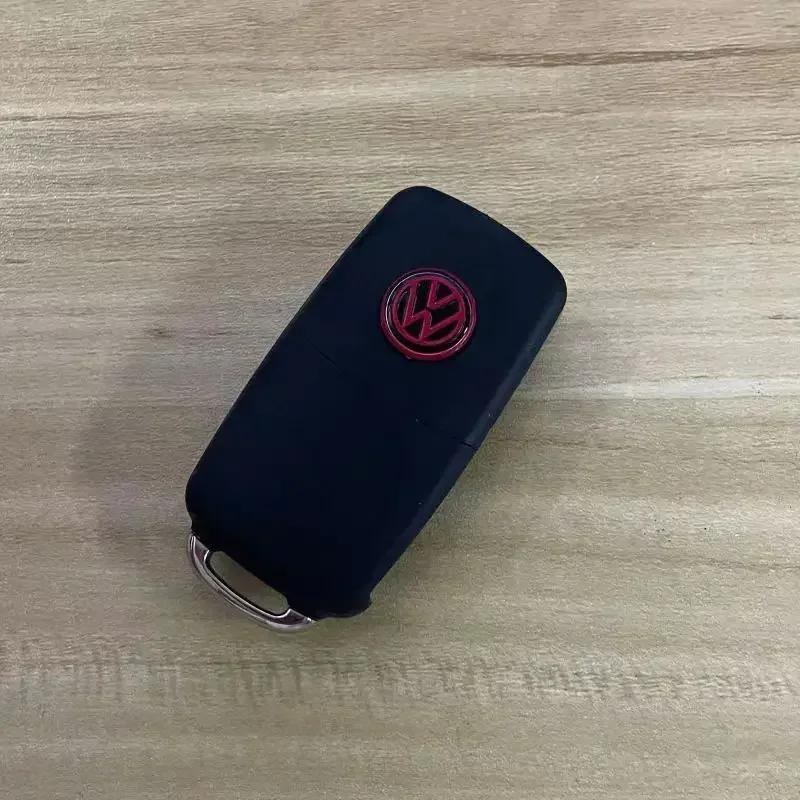 Auto Schlüsselaufkleber Auto Control Schlüsselanhänger Abzeichen Zubehör für Volkswagen VW Rline R GTI Golf Polo Passat Magotan Tiguan Bora Jetta
