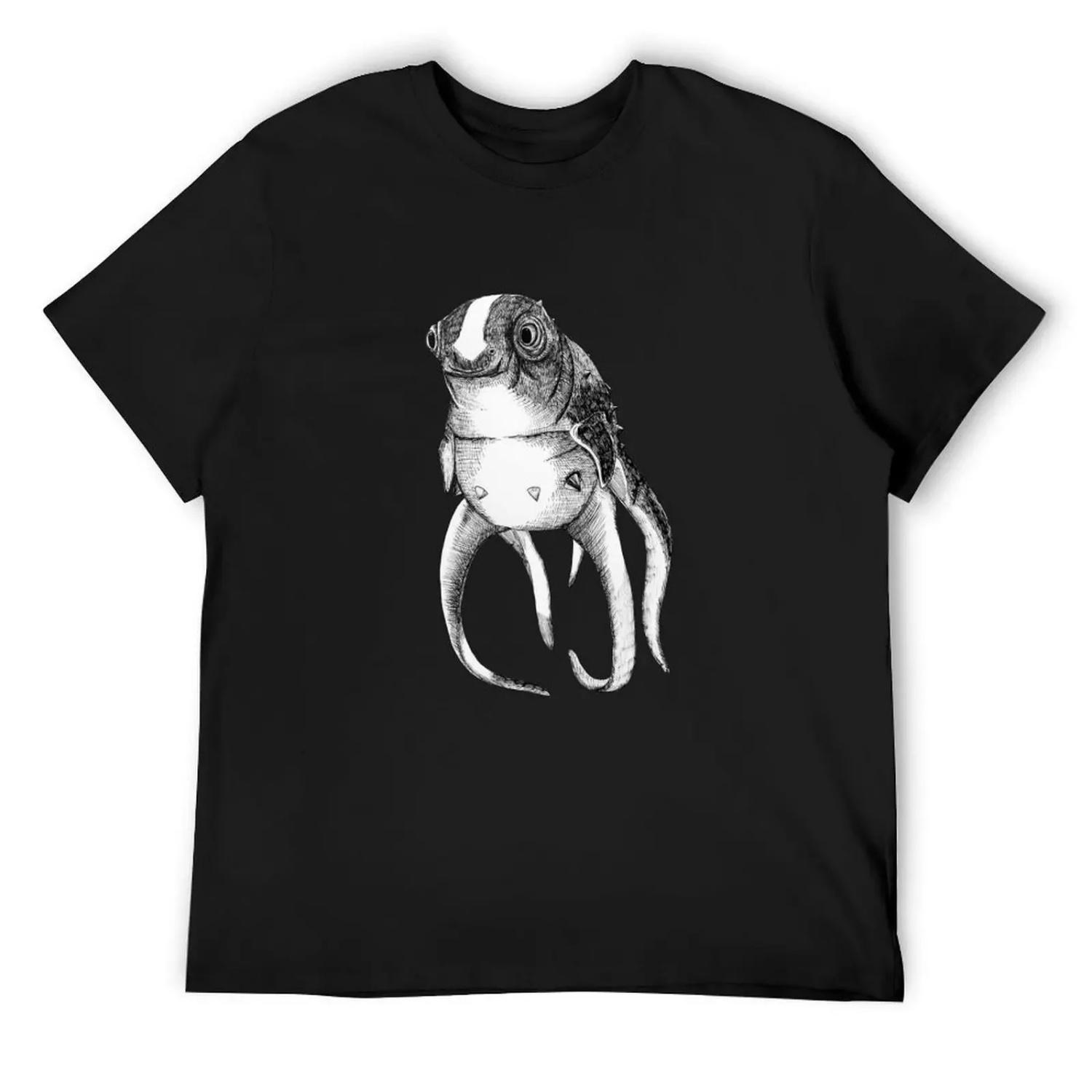 

Cuddlefish - Subnautica T-Shirt Clothing korean fashion luxury designer t shirts for men pack XXXXXL чорний