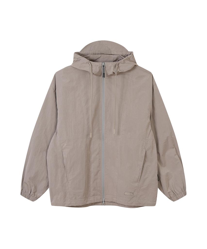 Outdoor Products Nylon Lining Hoodie Jumper (Mocha)