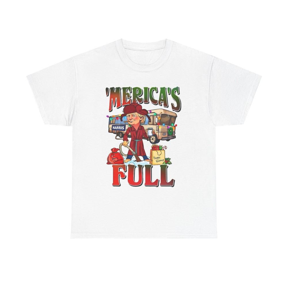 Америка Полный Национальный Lampoon Т-футболка с принтом Трампа Хлопковая футболка Унисекс Т-футболка XXXXL