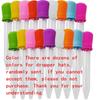 5PCS 5ml Small Silicone Plastic Pipette Dropper Feeding Medicine Liquid Eye Ear Pipette Dropper Lab Experiment Toys Gift