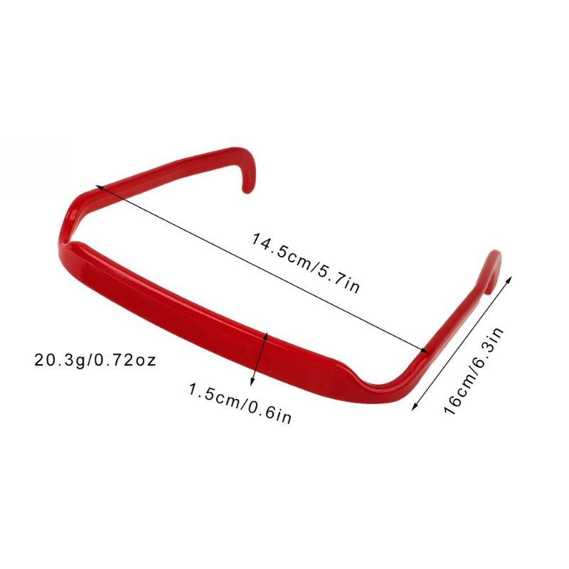 1PC square sunglasses invisible headband hair fixing artifact face washing special-shaped headband