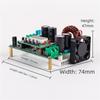 Power supply module with digital stepdown control features lockable preset output and supports input voltage from 10 to 75 volts