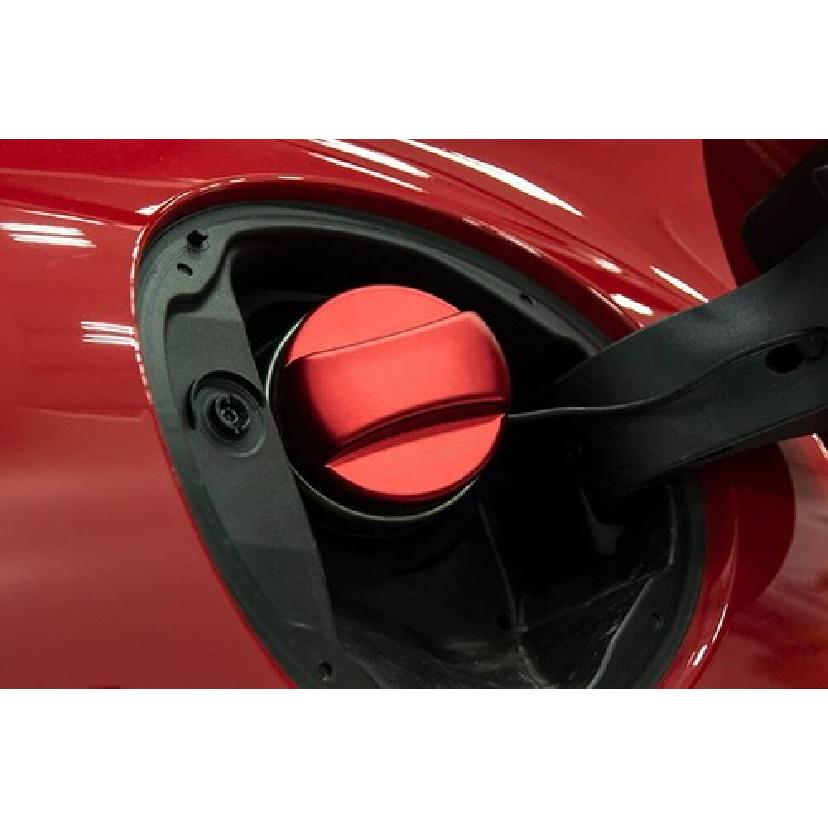 Sports Red Aluminum Gas Cap Decoration Trim For Cayenne Macan 911 718 Cayman etc