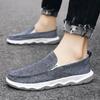 Men Casual Shoes Slip-on Men Loafers Spring New Flats Shoes Men Breathable Men Casual Shoes Non-Slip Shoes Loafers Big Size 44