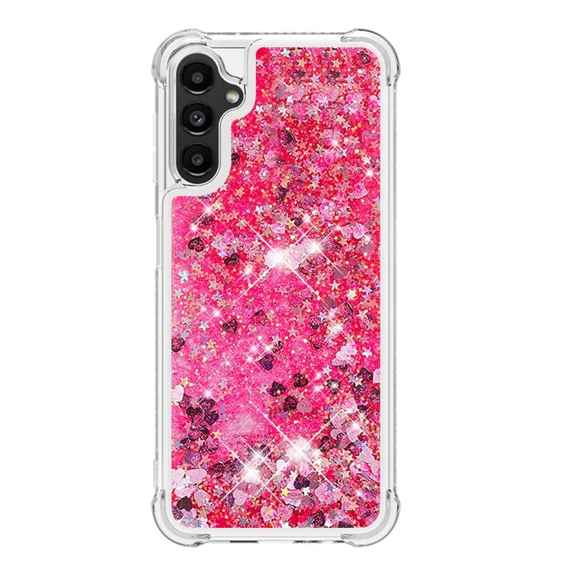 A54 SM-A546B Capa para Samsung Galaxy A54 Capa Desenho Animado Areia Movediça Líquido Dinâmico Capa para Samsung A 54 A34 A14 5G Capas de Telefone