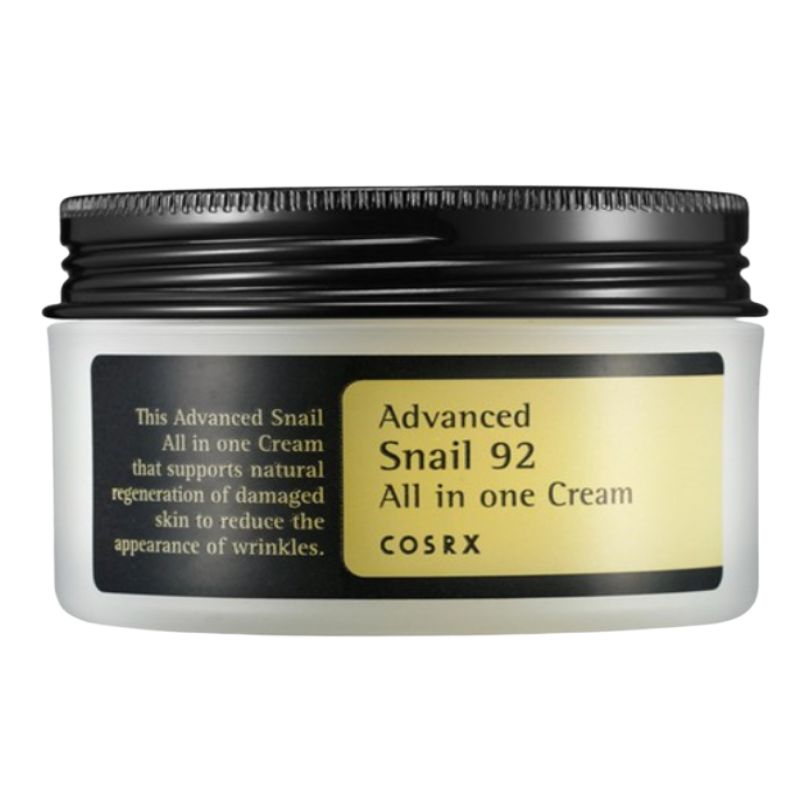 

COSRX Advanced 92 All In One Cream (100ml) - High-Performance SnailCream for Skin Repair