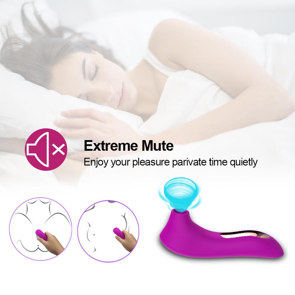 Portable Suction Egg Vibrator - Clitoral Licking Toy for Women