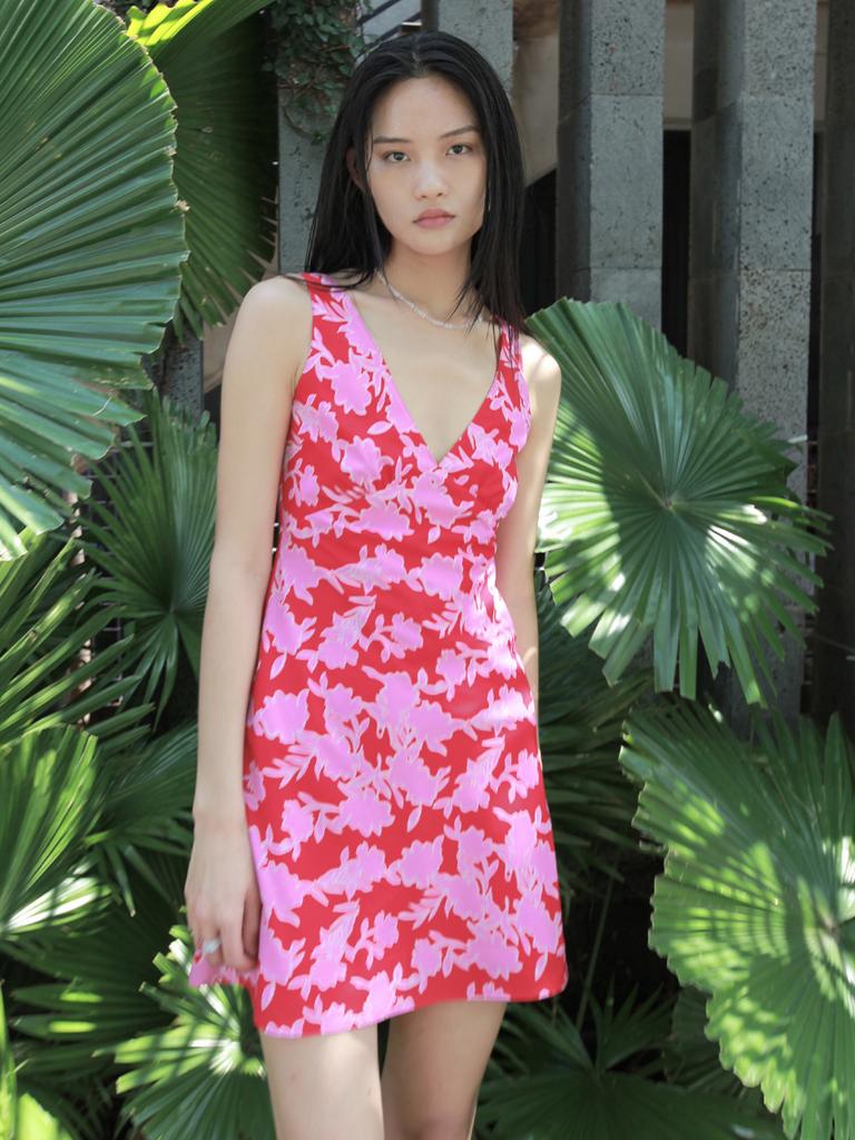 Nuanu Laha Dress_Red