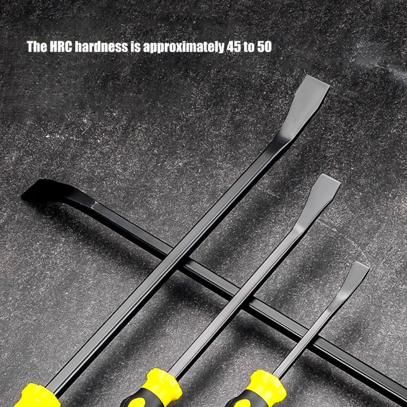 Lightweight Multipurpose Demolition Bar Pry Tool For Tire Removal Door Installation Professional Use With Antislip Grip