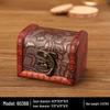 Vintage Wooden Jewelry Storage Box - Antique Style Desktop Organizer & Gift Packaging Box