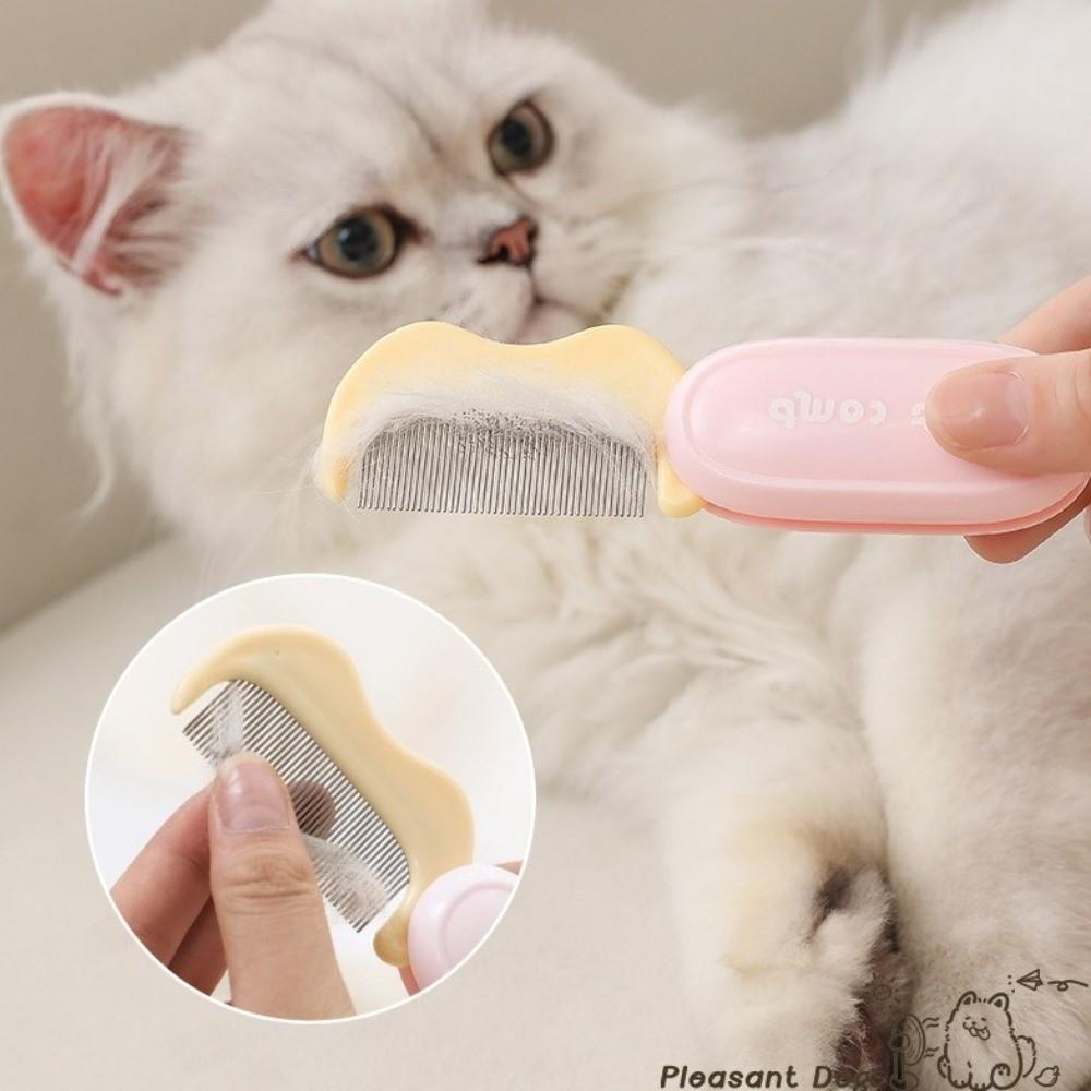 Mini Pet Hair Remover Portable Cat Grooming Massage Brush New Pet Accessories  Dog