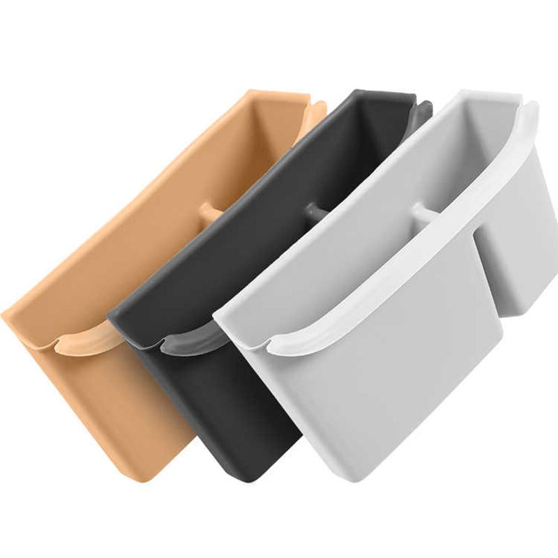 For Geely Galaxy Starship 7 EM-i 2024 2025 Silicone Armrest Rear Air Vent Storage Box Car Trash Can Organizer Accessories Kit