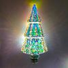 3D Colorful Firework Stained Glass Light Bulb 125lm Vintage Edison Bulb Last Up To 30000H Disco Light Bulb Star Shine Decoration