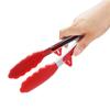 Kitchen Utensils and Cooking Tongs, Heat-resistant Stainless Steel Barbecue Tongs, Equipped with Silicone Tips and Bracket Design, Suitable for Salads