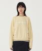 COVERNAT WOMAN Cooper Logo Sweatshirt Butter