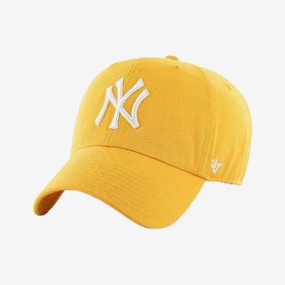 47brand NY Μεγάλο Λογότυπο Base Runner 47 CLEAN UP Κίτρινο