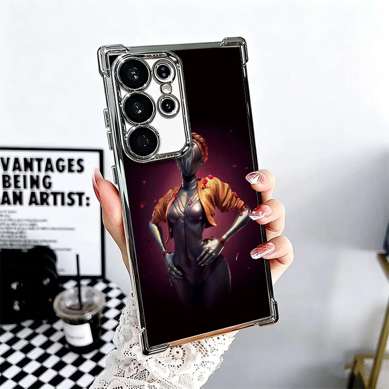 

Игровой чехол Atomic Heart с покрытием для телефона Samsung Galaxy S24 S25 FE S26 Edge S23 Ultra S22 S21 Plus S20 Защита от падения с подушкой безопасности Samsung S25 Ultra