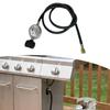 Efficient Gas Regulator with Hose Universal Gas Grill Regulator and Hose for Most Gas Grill Easy To Installation