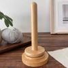 Bamboo And Wood Yarn Stand Yarn Spool Home Braided Yarn Spool Storage Stand Table Top Rotary Ball Wooden Winder