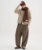 Trip Le Sens [100% Wool] Pure Light Collar Cardigan_Beige