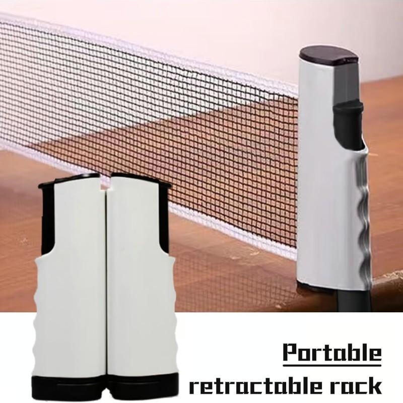 Retractable Ping Pong Net Net Ping Pong Rack Retractable with Ping-Pong Balls Professional Ping Pong Table Net Rack Kit