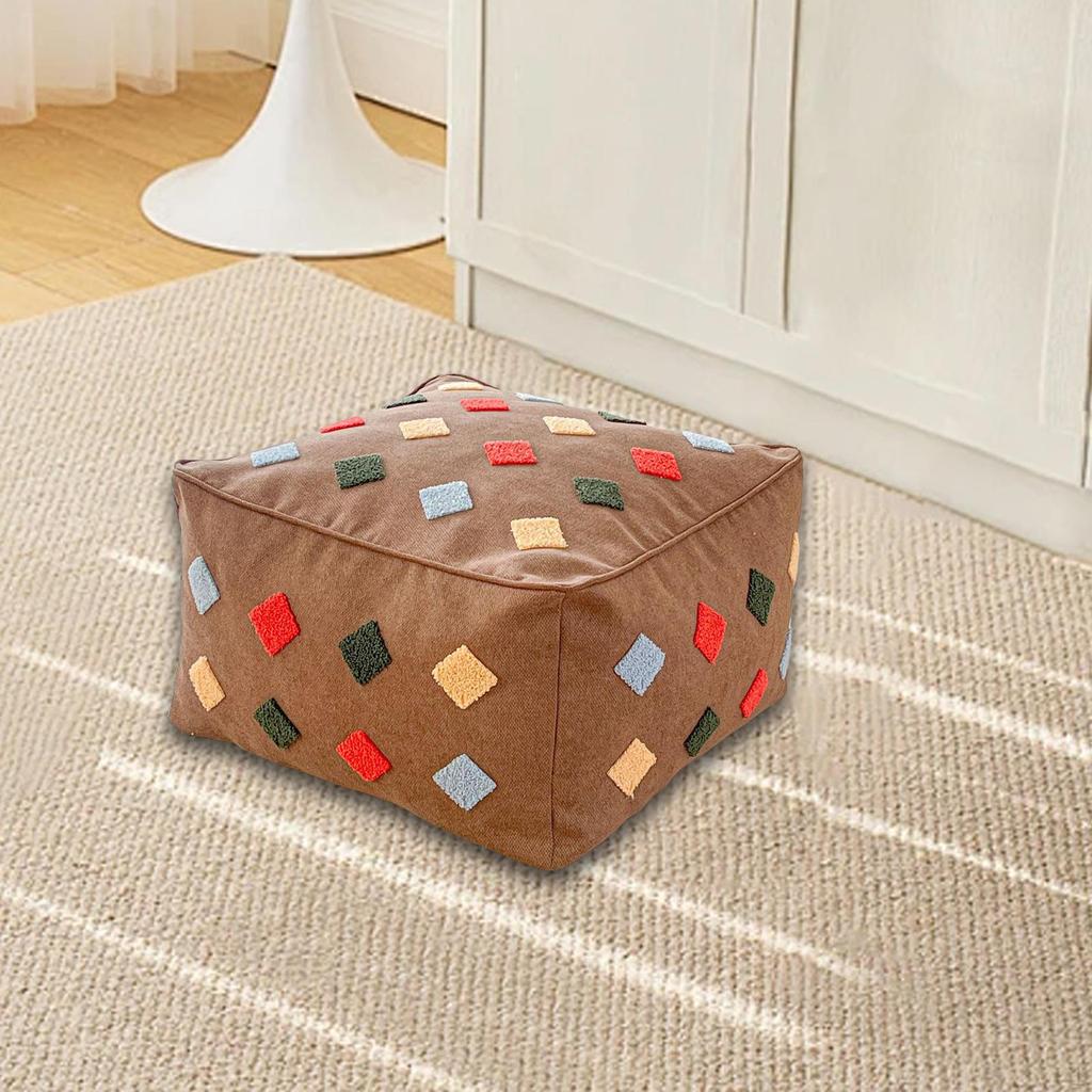Floor Cushion Pad Footstool Seating for
