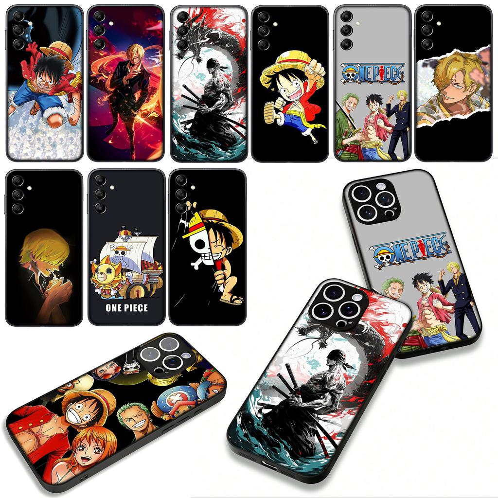Luffy Roronoa Zoro One Pieces Sanji Phone Cover for Apple iPhone 17 16 11 Pro XS Max XR 6 7 8 Plus 16E SE 2020 Air 5 SE2 Case