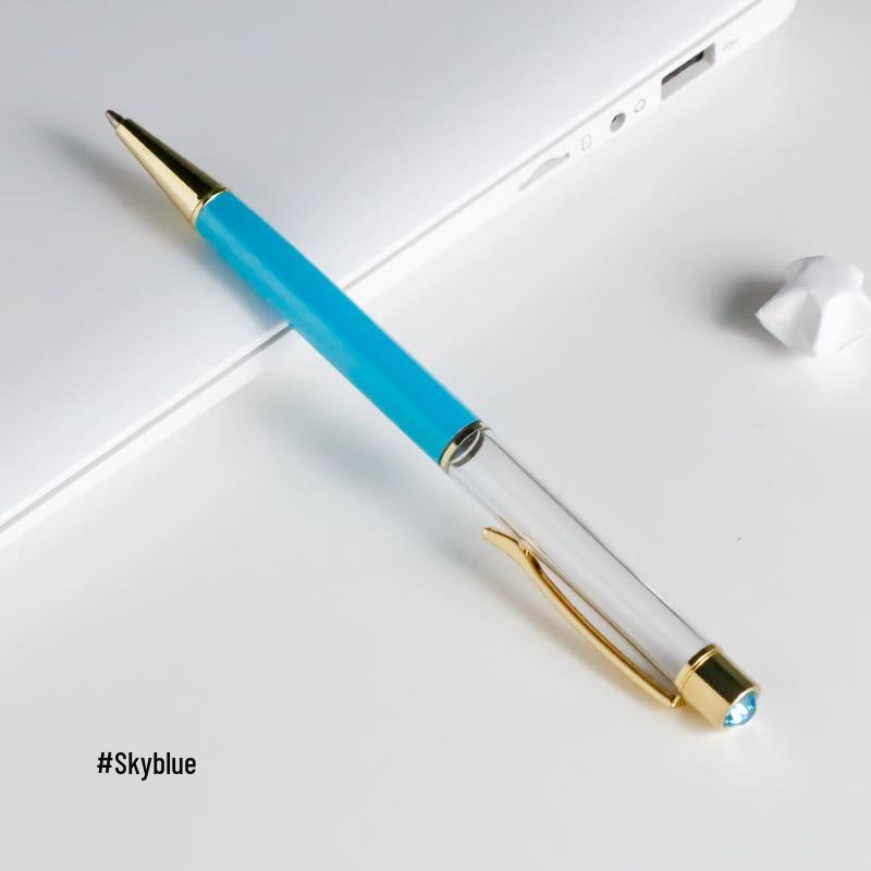 

Блестящий Золотой Фольгированный Набор Ручек Шариковых и Роллеров для DIY Bullet Type 1.0 Black Ink