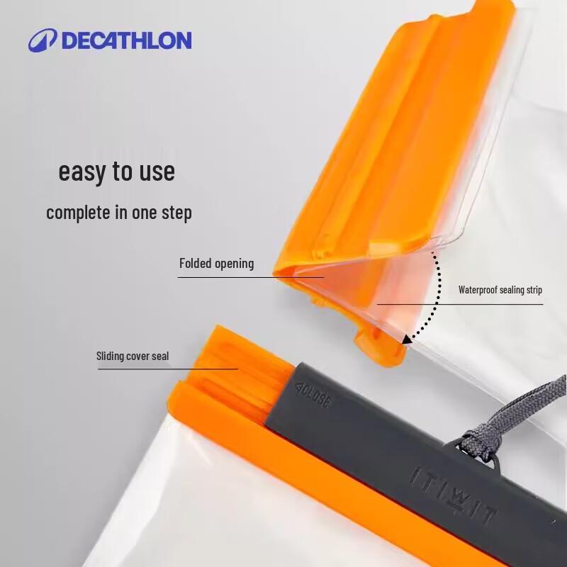 

Водонепроницаемая сумка-чехол Decathlon для телефона с сенсорным экраном и шнурком