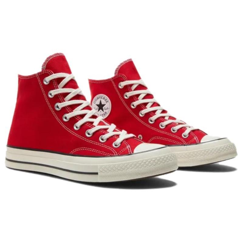 Converse 1970s Everyday Versatile Durable Breathable High-top Canvas Shoes Unisex Red