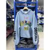 Paly Hollywood SS26 Loose Drop Shoulder Hoodie Mens Washed Faded Cotton Sweatshirt