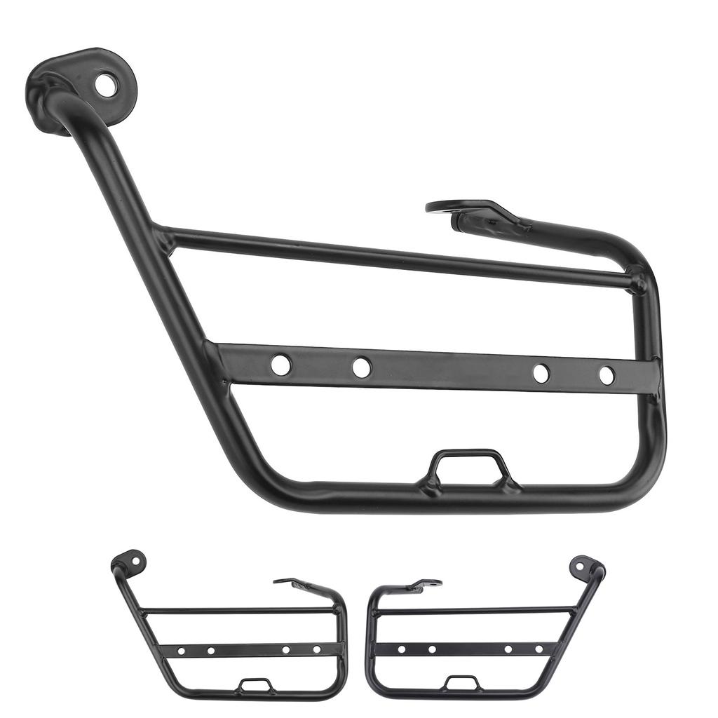 Motorcycle Side Luggage Rack Iron Strong Load Bearing Electrostatic Spraying Side Storage Rack for Z