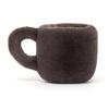 Jellycat Amusement Coffee Cup Plush Toy Drinking Plush Toy Fun Gift Idea 5.5" - -