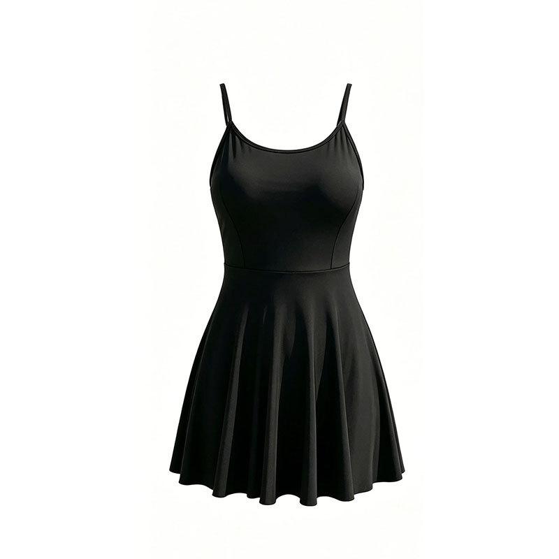 Swimsuit women's 1011 new beautiful fashion high sense sexy backless dress resort hot spring swimsuit