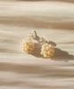 Alleun Silver 925 Freshwater Bold Pearl Earrings Popcorn