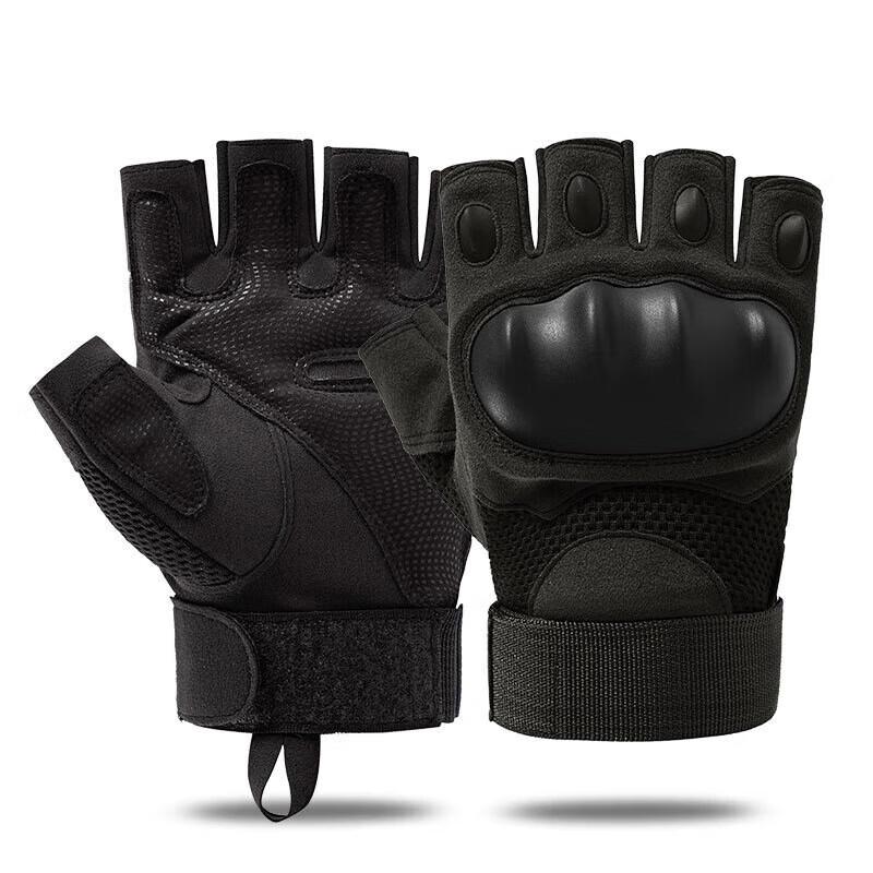Tieqin Men's Tactical Half-Finger Training & Cycling Gloves