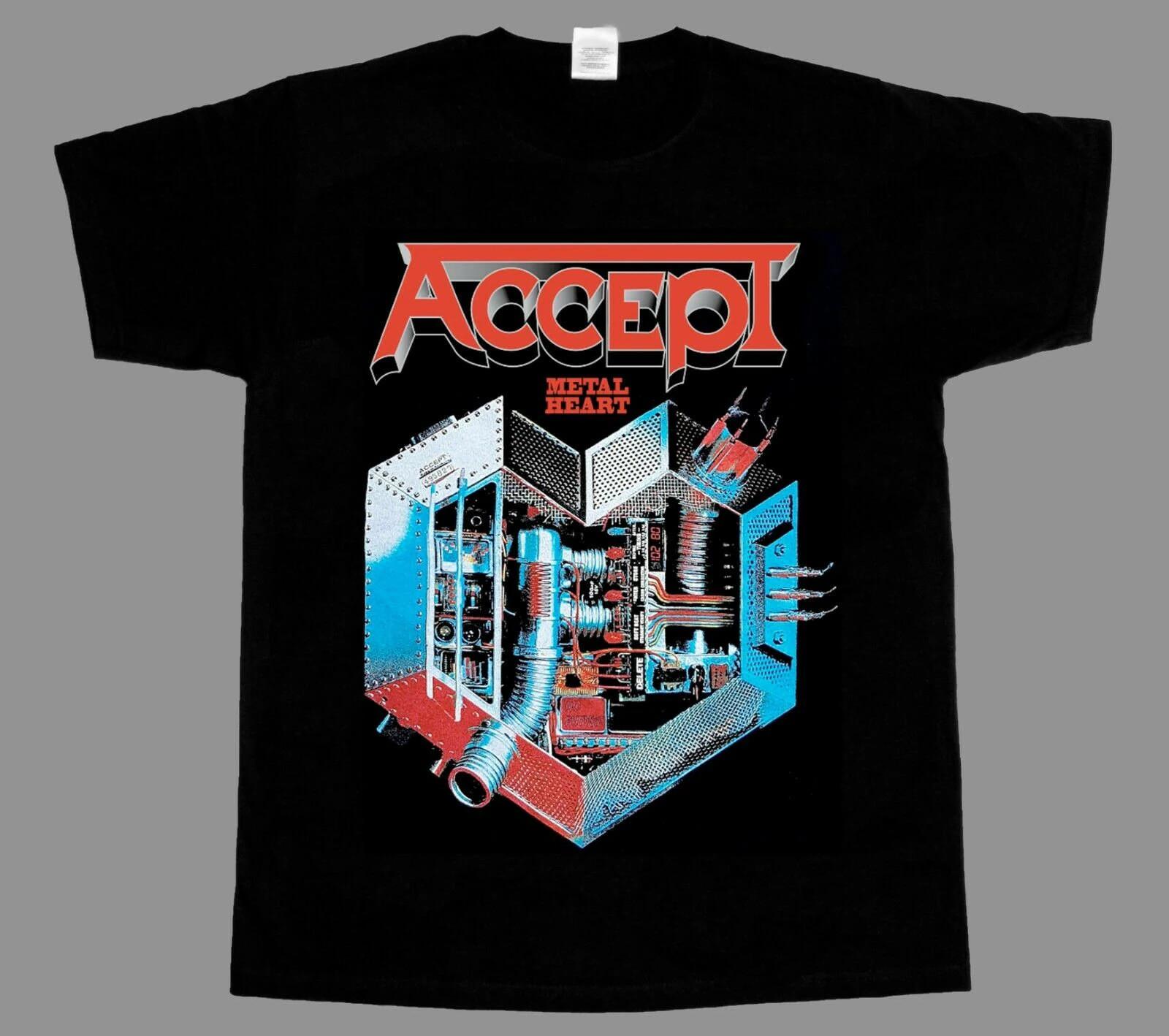 Accept Shirt Metal Heart UDO Vintage T Shirt D802 XXXL