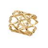 1/4Pcs Alloy Circle Scarves Brooch Pins Metal Heart Hollow Out Silk Scarf Buckle Ring Clips For Women Girls Clothing Accessories