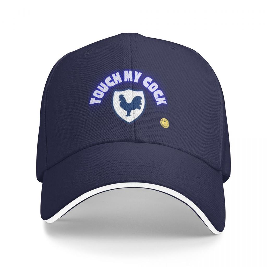 Jimbo says Touch My Cock Baseball Cap Rave Hat Man For The Sun  Women Mens