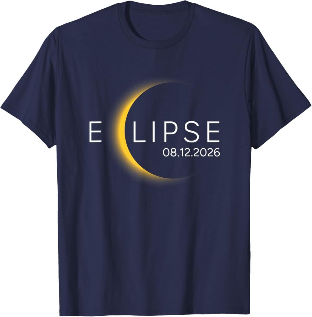 Total Solar Eclipse 2026 Unisex T-Shirt