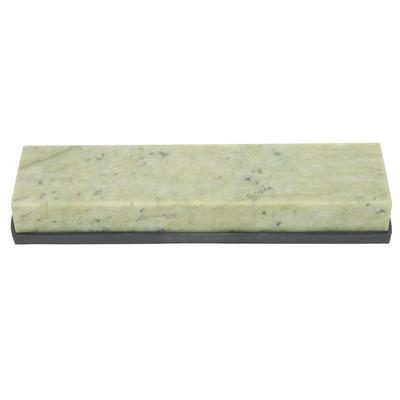 10000 Grits Whetstone Natural Greenstone Knife Grindstone Home Oil Stone with Silicone Base