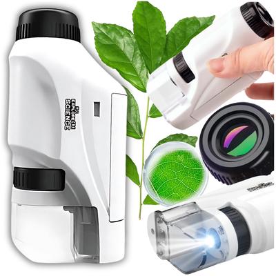 Mini Microscope de Poche Jouet Éducatif Portable pour Enfants Cadeau