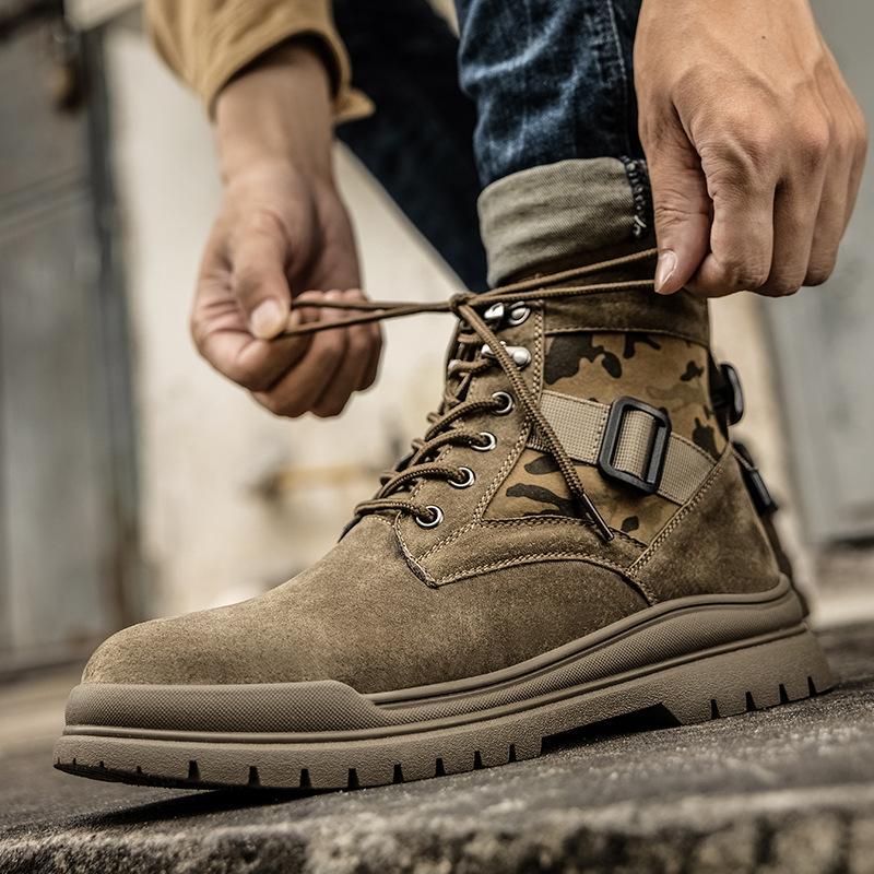 Мужские туфли с высоким берцем — фото 3