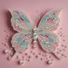 Schmetterling Spezielle Form 5D DIY Teilbohrer Diamant Malerei Kit für Erwachsene Geschenk Hauswand Dekor Diamanten Punkte Edelstein Kunst Kits 30x30cm