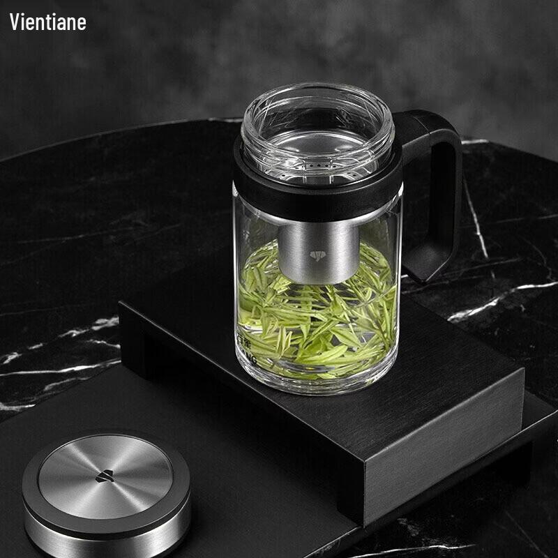 Wanxiang Single-Walled Glass Tea Cup